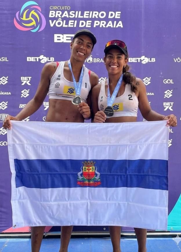Dupla do CT Caraguatá no pódio do Circuito Brasileiro